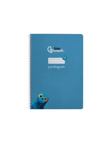 Cuaderno espiral liderpapel a4 pautaguia tapa...
