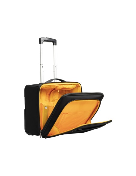 Maletin para portatil exacompta valisette exactive 15.6\" slim con asa extraible color negro 440x370x200 mm