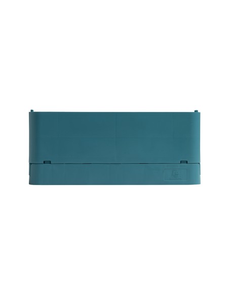 Caja plegable exacompta midi skandi polipropileno reciclado color azul pacifico 276x188x120 mm