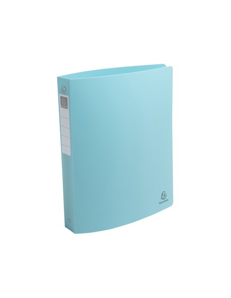 Carpeta de 4 anillas 30 mm exacompta skandi din a4+ polipropileno reciclado colores surtidos