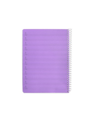 Cuaderno espiral liderpapel a5 pautaguia tapa...