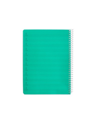 Cuaderno espiral liderpapel a5 pautaguia tapa...