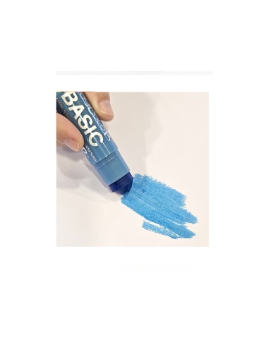 Tempera solida playcolor basic one 10 gr azul...