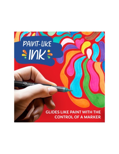 Rotulador sharpie acrylic punta redonda blister...