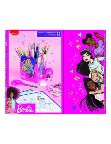 Caja regalo maped barbie 35 piezas