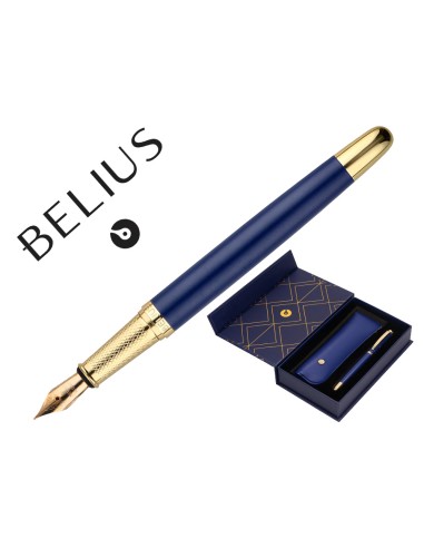 Pluma y estuche belius soiree color art deco...