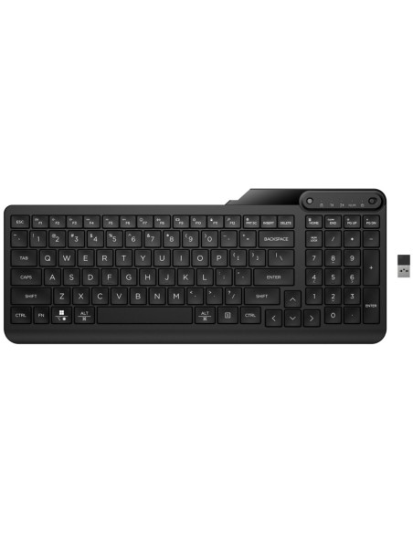 Teclado hp 475 dual inalambrico color negro