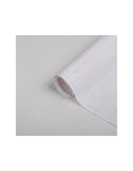 Rollo adhesivo d-c-fix blanco mate ancho 90 cm largo 15 m