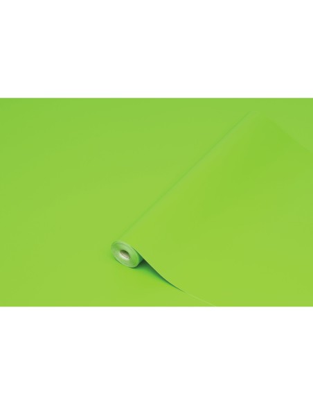 Rollo adhesivo d-c-fix verde manzana mate ancho 45 cm largo 15 m