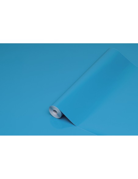 Rollo adhesivo d-c-fix cian ancho 45 cm largo 15 m