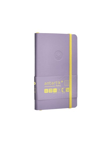 Cuaderno con gomilla antartik notes tapa blanda...