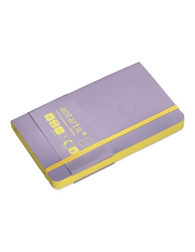 Cuaderno con gomilla antartik notes tapa blanda...