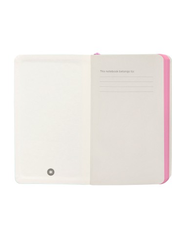 Cuaderno con gomilla antartik notes tapa blanda...