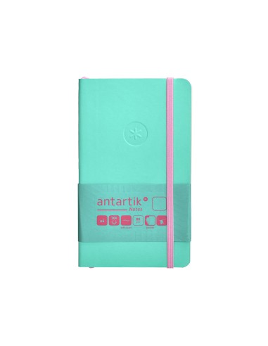 Cuaderno con gomilla antartik notes tapa blanda...