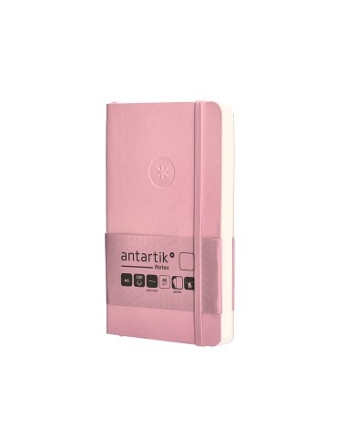 Cuaderno con gomilla antartik notes tapa blanda...