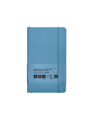 Cuaderno con gomilla antartik notes tapa blanda...