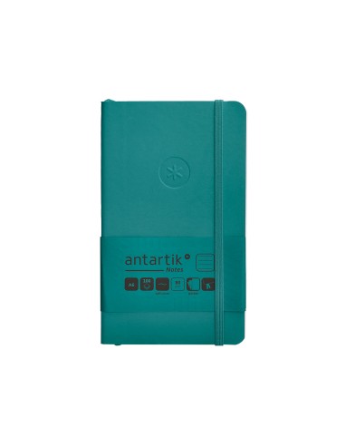 Cuaderno con gomilla antartik notes tapa blanda...