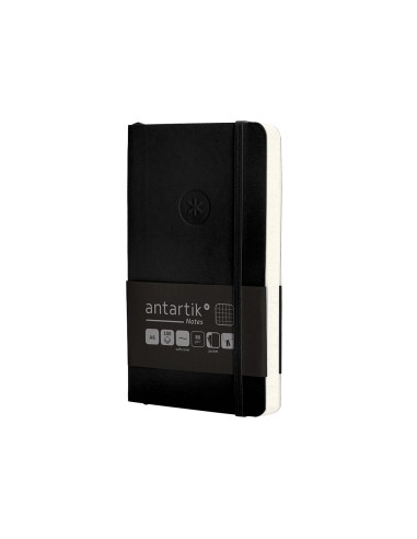Cuaderno con gomilla antartik notes tapa blanda...