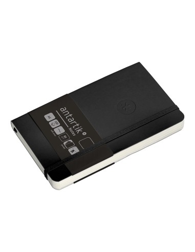 Cuaderno con gomilla antartik notes tapa blanda...