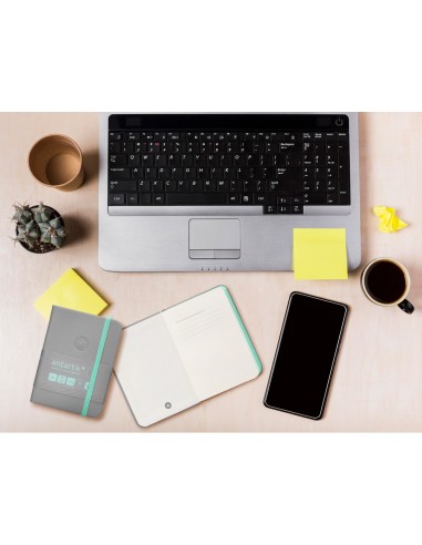 Cuaderno con gomilla antartik notes tapa dura...