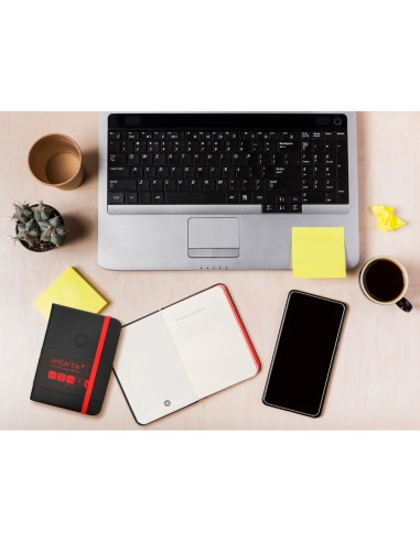 Cuaderno con gomilla antartik notes tapa dura...