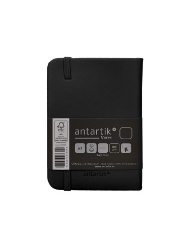 Cuaderno con gomilla antartik notes tapa dura...