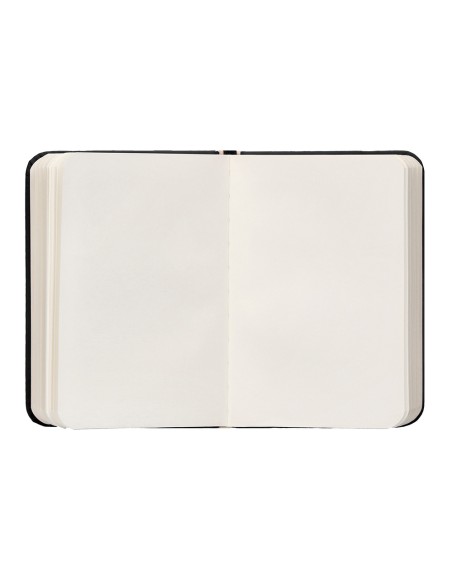 Cuaderno con gomilla antartik notes tapa dura a7 hojas lisas negro 80 hojas 80 gr fsc