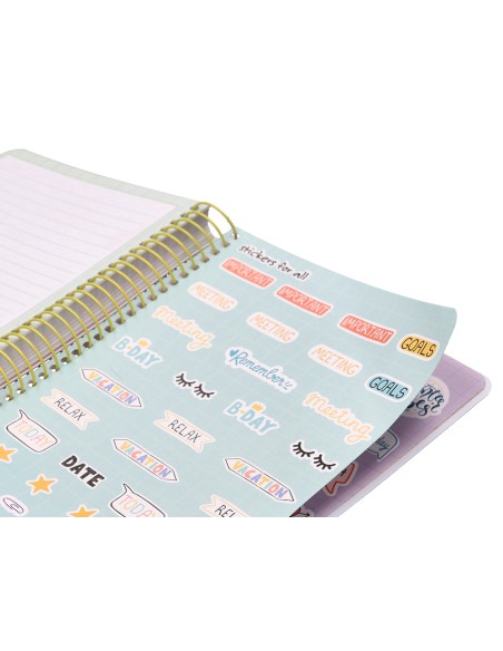 Agenda escolar liderpapel año 24 - 25 curso basic surtido día página a5