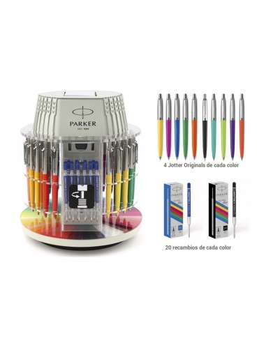 Boligrafo parker jotter originals expositor...