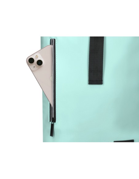 Mochila antartik roll pack waterproof enrollable gran capacidad turquesa 480x130x280mm