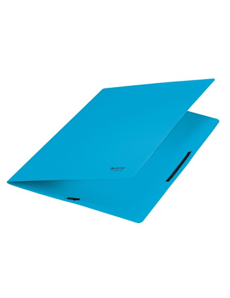 Carpeta leitz recycle gomas din a4 carton reciclable 100% azul