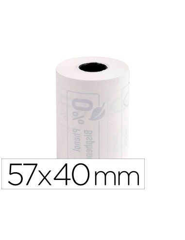 Rollo sumadora exacompta termico para tpv 57 mm...