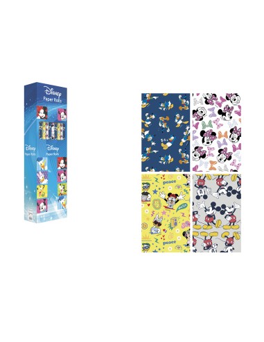 Papel de regalo basika disney rollo ancho 100...