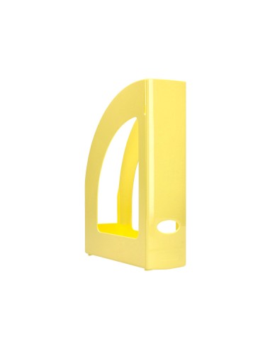 Revistero plastico q-connect color amarillo...