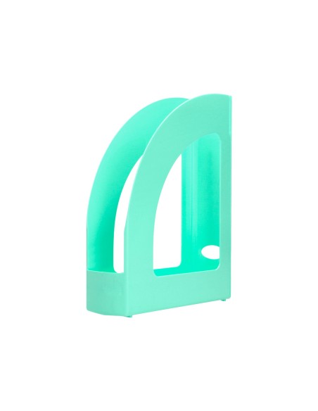 Revistero plastico q-connect color menta 320x250x80 mm