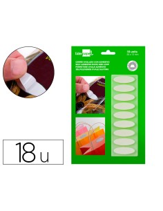 Velcro autoadhesivo ovalado...