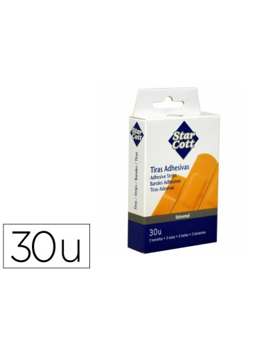 Tira protectora star cott flexible para heridas...
