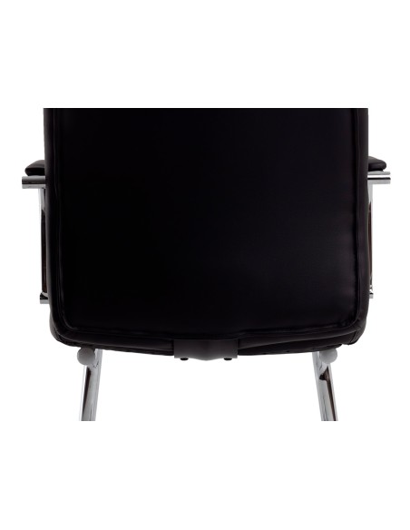 Silla q-connect escritorio pia ve simil piel base metalica alt max 1050 anc 610 prof 680 color negro