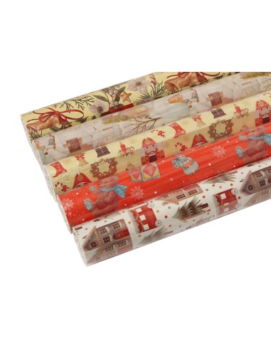 Papel de regalo liderpapel navidad rollo ancho...