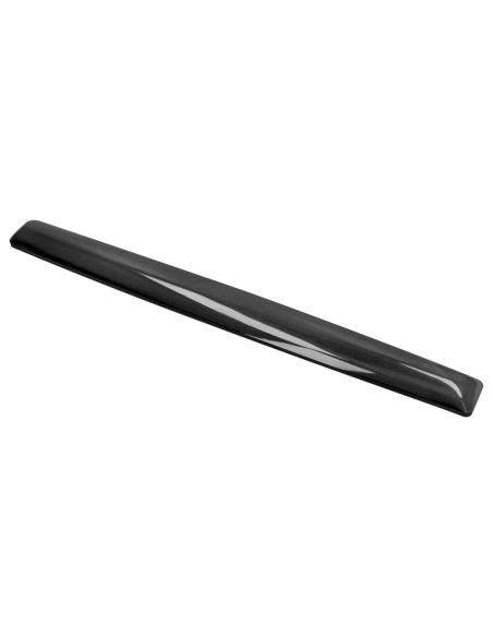 Reposamuñecas q-connect de gel para teclado color negro 525x58x17 mm