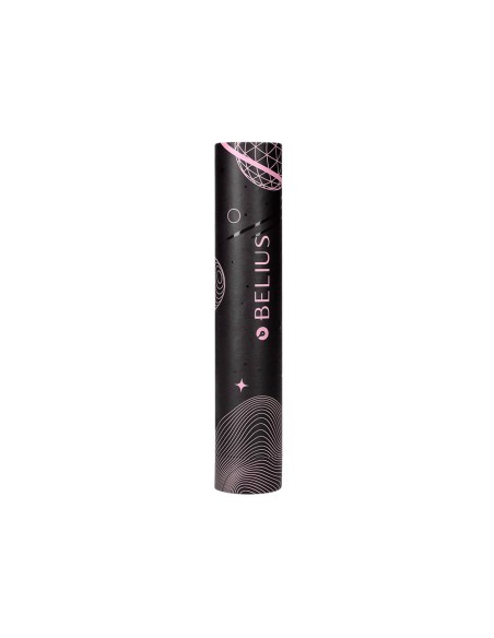 Boligrafo belius rocket b aluminio color minimalista rosa tinta azul caja cilindrica
