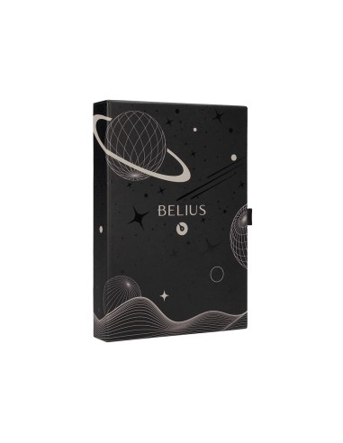 Pluma y funda de similpiel belius space b color...