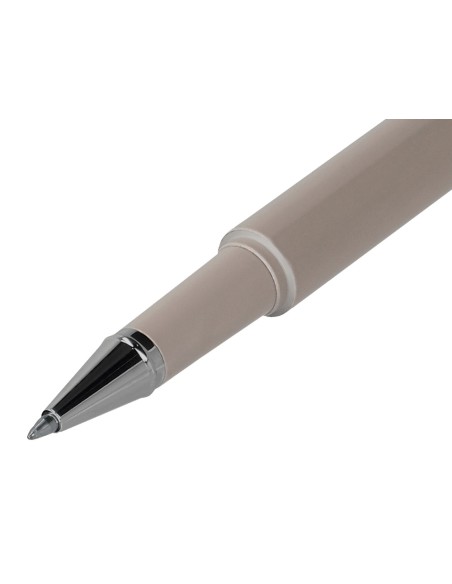 Roller y funda de similpiel belius space b color minimalista gris tinta azul caja de diseño