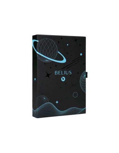Pluma y funda de similpiel belius space b color...