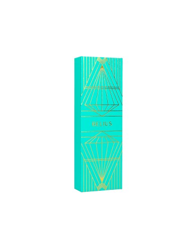 Pluma belius soiree aluminio color art deco...
