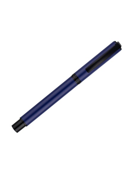 Roller belius turbo aluminio color azul y negro tinta azul caja de diseño