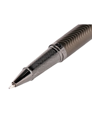 Boligrafo belius neptuno aluminio textura wavy...