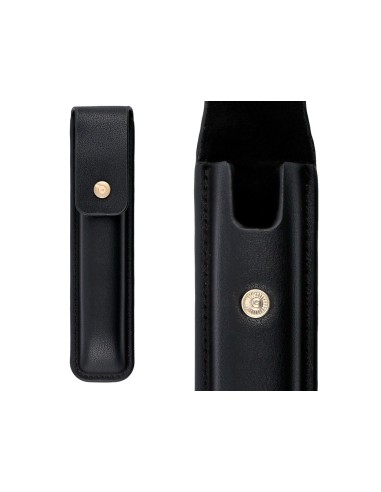 Pluma y estuche cuero belius passion dor...