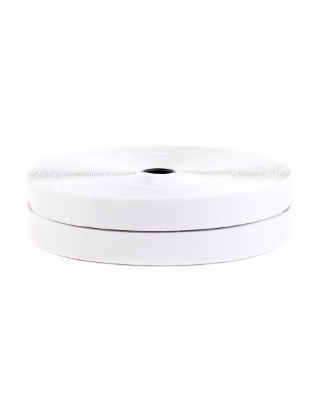 Cinta de cierre adhesiva liderpapel velcro blanco 20mm x 10m