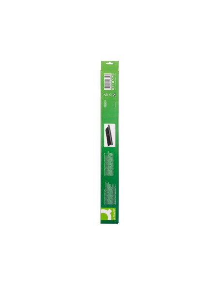 Reposamuñecas q-connect de gel para teclado color negro 525x58x17 mm